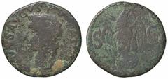 Roman Empire coins ROMANE IMPERIALI - Augusto (27 a.C.-14 d.C.) - Dupondio (Restituzione di Domiziano) C. 562 (AE g. 10,51) MB