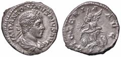 Roman Empire coins ROMANE IMPERIALI - Elagabalo (218-222) - Denario C. 194; RIC 45 (AG g. 3,73) qSPL/SPL