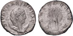 Roman Empire coins ROMANE IMPERIALI - Mariniana (moglie di Valeriano I) - Antoniniano C. 2; RIC 3 (AG g. 3,14) Conio debole al R/ BB/qBB Conio debole al R/