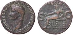 Roman Empire coins ROMANE IMPERIALI - Caligola (37-41) - Asse C. 28 (AE g. 9,91) BB+