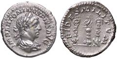 Roman Empire coins ROMANE IMPERIALI - Elagabalo (218-222) - Denario C. 44; RIC 78 (AG g. 2,85) SPL+