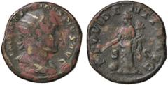 Roman Empire coins ROMANE IMPERIALI - Massimino I (235-238) - Dupondio C. 82 (AE g. 10,63) qBB/BB