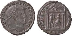 Roman Empire coins ROMANE IMPERIALI - Massenzio (306-312) - Follis (Aquileia) (MI g. 6,13) SPL+
