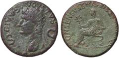 Roman Empire coins ROMANE IMPERIALI - Augusto (27 a.C.-14 d.C.) - Dupondio (Restituzione di Tiberio) C. 87 (AE g. 12,79) bel BB