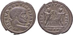 Roman Empire coins ROMANE IMPERIALI - Massenzio (306-312) - Follis (Ostia) RIC 35 (MI g. 5,84) BB+