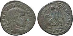 Roman Empire coins ROMANE IMPERIALI - Massenzio (306-312) - Follis (Ostia) C. 112 (MI g. 5,85) BB