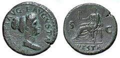 Periodo dei Flavi (69-96 d.C.) - Resto di collezione comprendente 18 monete Sono presenti: Vespasiano, Sesterzio (Coh. n. 238), due Assi (Coh. n. 19 e n. 632), Quadrante (Coh. n. 348) - Tito, Sesterzi