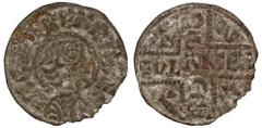 BRITISH Kings of Wessex, Æthelberht (858-65), silver Penny, inscribed cross type [BMC I: c.858-862/4], Canterbury?, moneyer Ulanceard, diademed bust right breaking inner circle, legend surrounding ΛEĐ