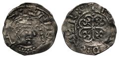 BRITISH Stephen (1135-54), silver Penny, Northern variant of Watford type (c.1136-45), Northern Mint probably a Carlisle variant, Moneyer Erebald, crude crowned bust with sceptre right, no inner circl