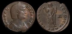 ANCIENT COINS ROMAN COINS Galeria Valeria, Augusta 293(?)-311AD AE Follis (5.74g) Antioch 308AD 4th Officina struck under Galerius. Draped bust right wearing stephane, rev Venus standing left holding 