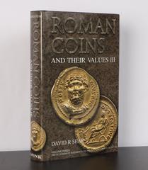 ANCIENT COINS Roman Coins & Their Values - Vol III, the accession of Maximinus I to the death of Carinus, AD 235-285. By David Sear, Pub Spink 2005, 536 pgs. Describes & values (3 grades) 4432 coins w