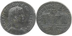 Roman Provincial PONTUS. Neocaesarea. Severus Alexander, 222-235. Tetrassarion CY 163 = 226/7. Α Κ Μ ΑΥΡ СЄΟΥ ΑΛЄΞΑΝΔΡΟС Laureate, draped and cuirassed bust of Severus Alexander to right. Rev. ΚΟΙ ΠΟ 