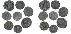 Ancient coins Roman Empire Roman Empire, Aurelian, 270-275, As, Rome, CONCORDIA AVG, 6.01 g, RIC 80, Severina, Denarius, Rome, VENVS FELIX, 2.49 g, RIC 6, in total 8 pc