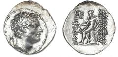 Ancient coins Greece The Hellenistic Monarchies Seleucid Kingdom Ancients Greece, Seleukid Empire, Antiochos IV Epiphanes. 175-164 BC. Antioch on the Orontes, Drachm, SC 1403, HGC 9, 626. 3,98 g, ligh