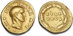 The J.E. Berthelsen Collection of Ancient Coins Ancient coins Roman Empire Servius Sulpicius Galba, 68-69 AD, Aureus, Rome, July 68 AD - January 69 AD, Calicó 509, RIC 164, C 286, 7.10 g. Obverse: IMP