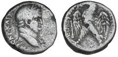 Ancient coins Roman Empire Roman Empire, Vespasian, 69-79 AD., Antioch, Tetradrachm, year 3 = 70-71 AD, RPC 1965, 14.05 g. This specimen is listed in RPC II page 281 as Schøyen VES 535. It is from The