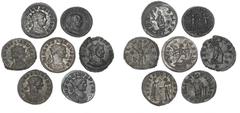 Ancient coins Ancient coins Rome - Collections Roman Empire, coll. of Antoninianii from Aurelian, Severina, Tacitus, Probus, Carus, Carinus, Numerian, Diocletian, Constantius, in total 47 pc