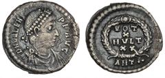Ancient coins Ancient coins Roman Empire Roman Empire, Valens, 367-375, Siliqua, Antioch, VOT X MVLT XX / ANT••, 2.08 g, RIC 34d1 VF-F