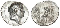 Ancient coins Ancient coins Greece The Hellenistic Monarchies Seleucid Kingdom Ancient Greece, Seleukid Empire, Demetrios I Soter, 162–150 BC, Tetradrachm, Antioch on the Orontes, dated SE 162 (151–15
