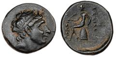 Ancient coins Greece The Hellenistic Monarchies Seleucid Kingdom Ancient Greece, Seleukid Empire, Antiochos I Soter, 281-261 BC, AE 16, 4.40 g, SNG Cop 73 - scarce VF