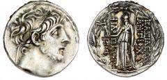 Ancient coins Greece The Hellenistic Monarchies Seleucid Kingdom Ancient Greece, Seleukid Kingdom, Antiochos IX Eusebes Philopator, 114/3-95 BC, Tetradrachm, Antioch, 16.50 g, SC 2363a VF