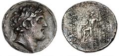 Ancient coins Greece The Hellenistic Monarchies Seleucid Kingdom Ancient Greece, Seleukid Kingdom, Alexander I Balas, 152-145 BC, Tetradrachm SE 166 = 147/6 BC, Antioch on the Orontes, 15.42 g, SC-178