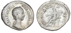 Ancient coins Roman Empire Roman Empire, Orbiana, Augusta 225–227, Denarius, Rome, CONCORDIA AVGG, 3.27 g, RIC 319, RSC 1 VF-F