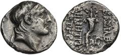 Ancient coins Greece The Hellenistic Monarchies Seleucid Kingdom Ancient Greece, Seleukid Empire, Demetrios I Soter, 162-150 BC, Drachm, 3.56 g, S. 7019 VF-F