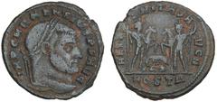 Ancient coins Roman Empire Roman Empire, Maxentius, 307-312, Follis, Ostia, AETERNITAS AVG N, 7.32 g, RIC 16 VF