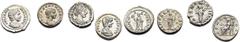 Ancient coins - Roman Empire Lucilla, denarius, 163 - 169 AD, C 16, RIC 763; Julia Domna, 196 - 211 AD, denarius, C 21, RIC 637; Julia Soaemias, died 222 AD, denarius, C 8, RIC 241; Julia Mamaea, died