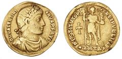 Ancient coins Ancient coins Roman Empire Roman Empire, Valentinian I, 364-375, Antioch, Solidus, c. 364 AD, RIC 2b, Dep. 20/1, 4.06 g. F