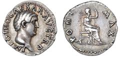 Ancient coins Roman Empire Roman Empire, Marcus Salvius Otho, January 15 - April 17 69 AD, Denarius, Rome, RIC 21 (R3), C 8, 3.31 g - a well-centered example with a strong portrait and a wonderful old