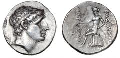 Ancient coins Greece The Hellenistic Monarchies Seleucid Kingdom Ancient Greece, Seleucid Kings, Antiochos I, 281-261 BC, Seleucia on the Tigris, Tetradrachm, SNG Cop 48, 16.05 g, clean. VF