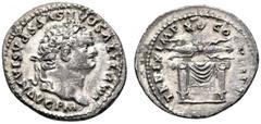 MONEDAS ROMANAS. IMPERIO IMPERIO ROMANO. Tito Denario. Cabeza laureada a la derecha. IMP TITVS CAES VESPASIAN AVG P M. Trono. TR P IX IMP XV COS VIII P P. Cy47. C313. RIC34a. 3'36 g. Algunas mínimas c