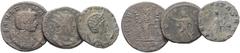 MONEDAS ANTIGUAS/ancient coins Victorino. Antoniniano. INVICTVS (268-70). Cy19 (3000 pts). Y Salonina. AEQVITAS. (360-68). Cy16 (3000 pts). Severina. CONCORDIA AE MILITVM. (hacia 270). Cy6 (10000 pts)