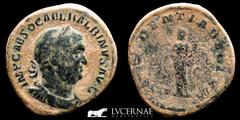 Roman Empire Roman Empire - Balbinus (238 A.D.). AE Sestertius (21.84 g. 33 mm.), Roma (Rome). IMP CAES D CAEL BALBINVS AVG, laureate, draped and cuirassed bust right. PROVIDENTIA DEORVM / S - C, Prov