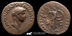 Roman Empire Roman Empire - Claudius (41-54 A.D.). Æ As (11.45 g • ⌀ 28 mm). Restitution issue under Titus. Rome, 80-1. TI CL CAESAR AVG P M TR P IMP P P, Bare head r. / IMP TITVS VESP AVG REST, Miner