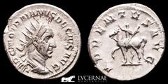 Roman Empire Roman Empire - Trajan Decius (A.D. 249-251). Silver antoninianus. (3,65 g, 22 mm) Rome, A.D. 250. IMP C M Q TRAIANVS DECIVS AVG, radiate, draped and cuirassed bust of Trajan Decius right 