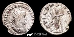 Roman Empire Roman Empire - Valerian I (253-260 A.D.) Silver antoninianus (2.88 g. 20 mm.). Minted in Rome, first issue, between 253-254 A.D. IMP C P LIC VALERIANVS PF AVG, radiate, draped, and cuiras