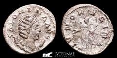 Roman Empire Roman Empire - Salonina (254-268 AD). Silvered antoninianus (3.35 g 21 mm.). Minted in Rome, 257-258 A.D. SALONINA AVG, diademed and draped bust right, on crescent./ IVNO REGINA, Juno sta