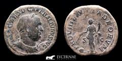 Roman Empire Roman Empire - Balbinus (238 A.D.). AE Sestertius (22.59 g. 32 mm.), Roma (Rome). IMP CAES D CAEL BALBINVS AVG, laureate, draped and cuirassed bust right. PROVIDENTIA DEORVM / S - C, Prov