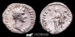 Roman Empire Roman Empire - Nerva (96 - 98 A.D.), silver denarius (2,72 g 17 mm..) Rome mint. A.D. 97. IMP NERVA CAES AVG P M TR P COS III P P Laureate head of Nerva to right. AEQVITAS AVGVST Aequitas
