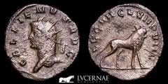 Roman Empire Roman Empire - Gallienus (253-268 A.D.) Silver antoninianus (2.61 g., 22 mm.). Minted in Mediolanum (Milan) mint. Issue 2(2), AD 260-1. Legionary series! GALLIENVS AVG, radiate head left.