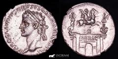 Roman Empire Roman Empire Nero Claudius Drusus (died in 9 B.C.), father of Germanicus. Silver denarius (3,72 g. 19 mm.), minted in Lugdunum circa 41-42 A.D.; under Claudius I. NERO CLAVDIVS DRVSVS GER