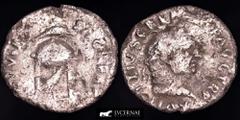 Roman Empire Roman Empire - Vitellius (April - 20 December AD 69.) Silver denarius (2,74 g. 19 mm.) from Rome mint, 69 A.D. A VITELLIVS GERMAN IMP AVG TR P, laureate head of Vitellius right / XV VIR S
