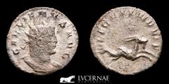 Roman Empire Roman Empire - Gallienus in the sole reign (260-268 A.D.) Silver antoninianus from the legionary series (2,59 g. 21 mm.). Mediolanum (Milano) mint, 2nd. emission, 261-262 A.D. GALLIENVS A