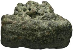 RÖMER, REPUBLIK Anonym, Aes Rude, 8-3. Jh. v. Chr., Mzst. in Mittelitalien. Fragmente eines Gußkuchens. 1178,34 g. Vecchi: vgl. Taf. 2. Selten! Sehr schön