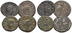 RÖMER, KAISERZEIT, LOTS Lot mit Antoninianen. Verschiedene Antoniniane des Gallienus. (4) Schön-sehr schön