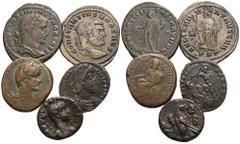 RÖMER, KAISERZEIT, LOTS Lot mit Bronzen. (5) Sehr schön