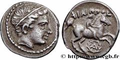 Greek Coins MACEDONIA - MACEDONIAN KINGDOM - PHILIP III ARRHIDAEUS Type : Cinquième de tétradrachme  Date : c. 323/322 - 316/315 AC.  Mint name / Town : Amphipolis,Macédoine  Metal : silver  Diameter 
